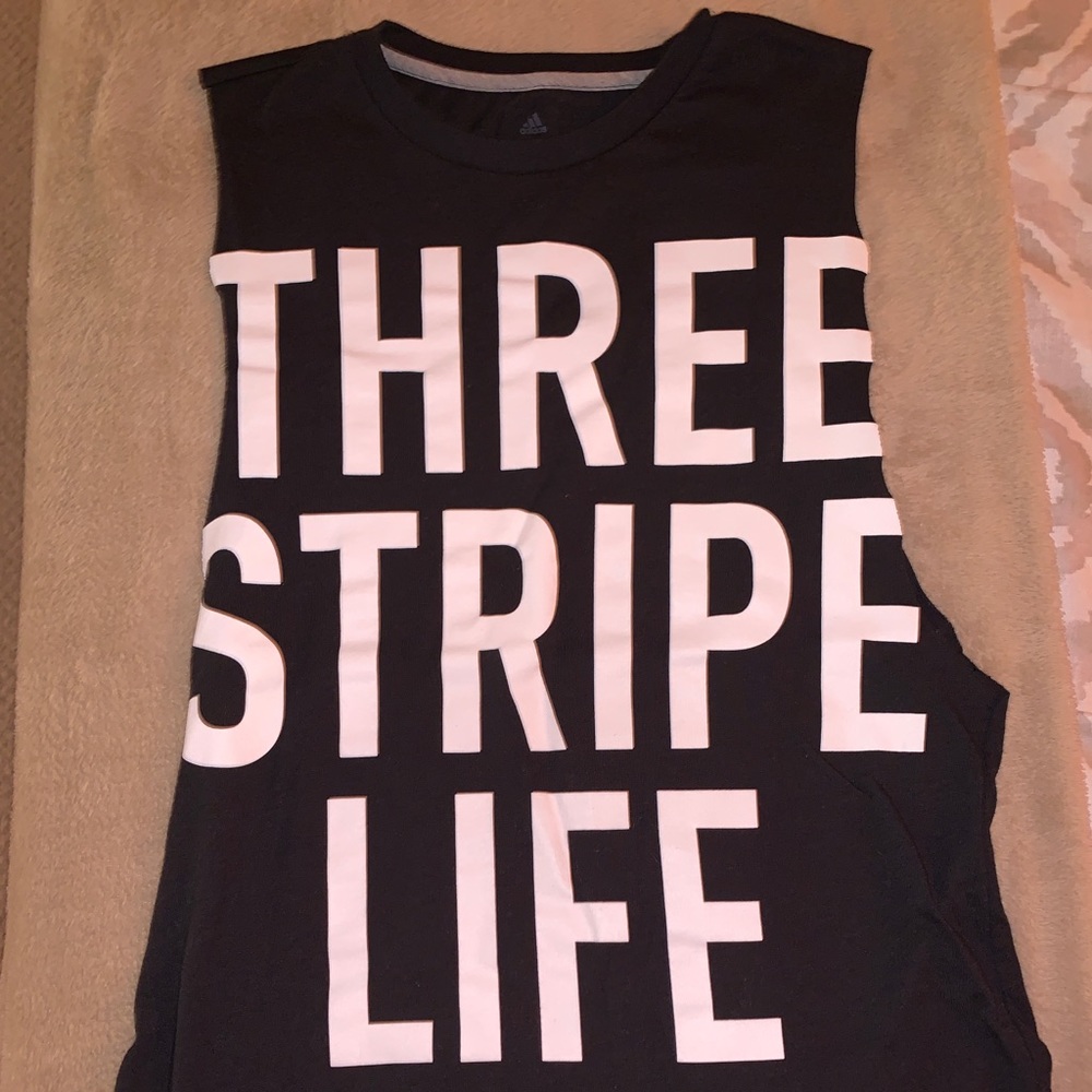 Adidas sleeveless tank (As sold in stores)